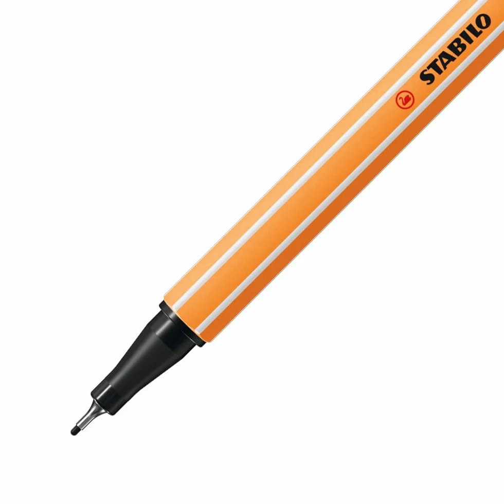 Cienkopis - STABILO point 88 pudełko 10 szt., kolor czarny