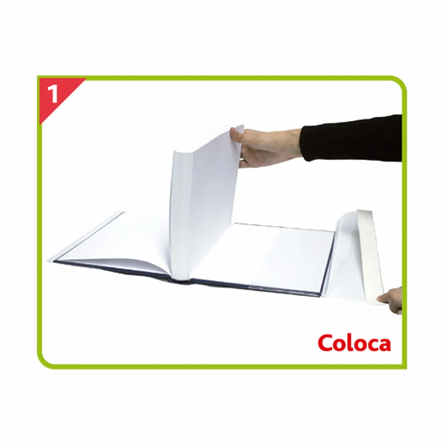 Fixo Pokrowiec 01014400-pack 5 okładek Eco z pokrywą z możliwością regulacji 295 x 520 mm