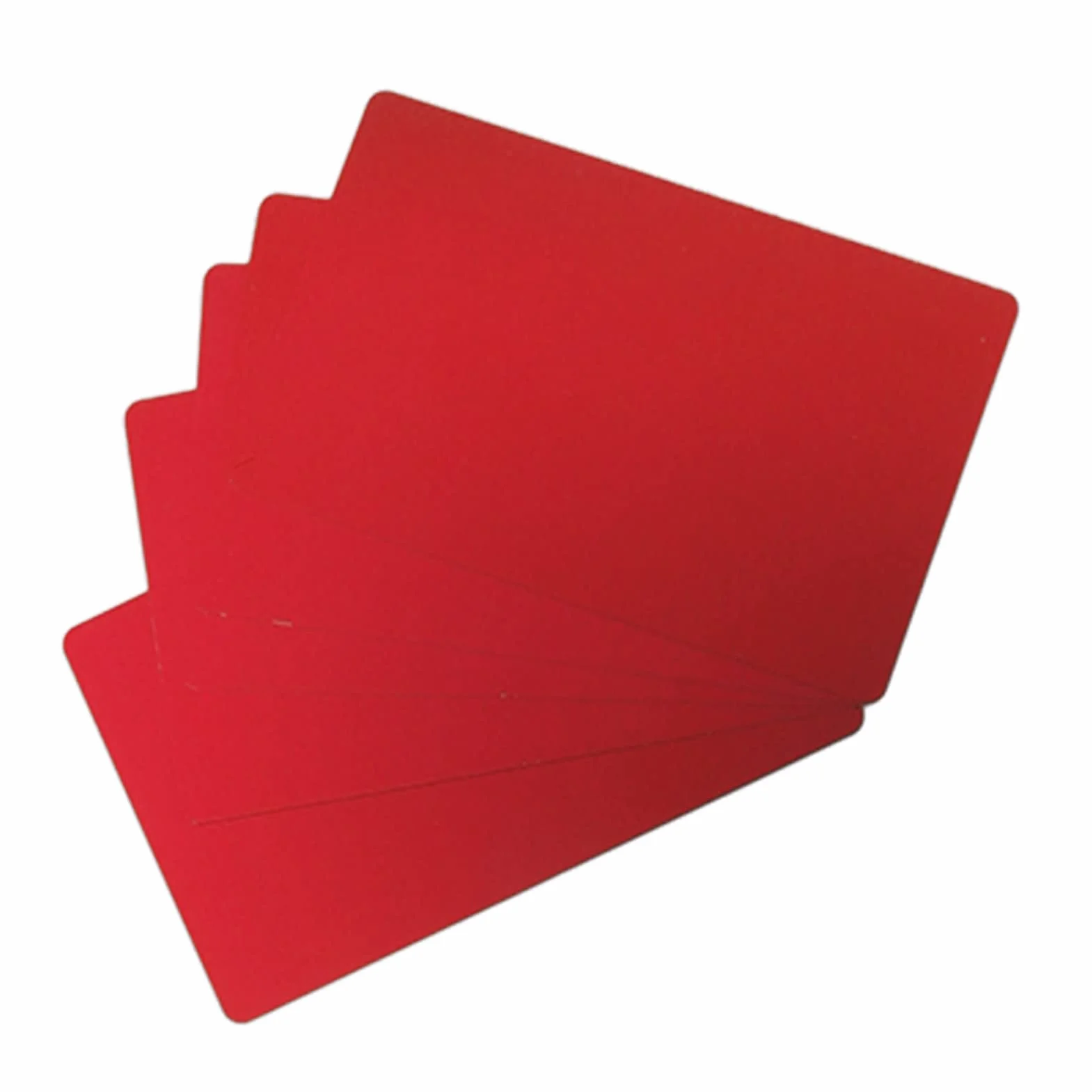 Acouto 50 Sztuk i Aluminiowe Wizytówki Firmowe, Grawerowane Wizytówki dla Firmowej Karty SinessPuste WizytówkiKarta WizytowaAluminiowa WizytówkaWizytówki (czerwony)