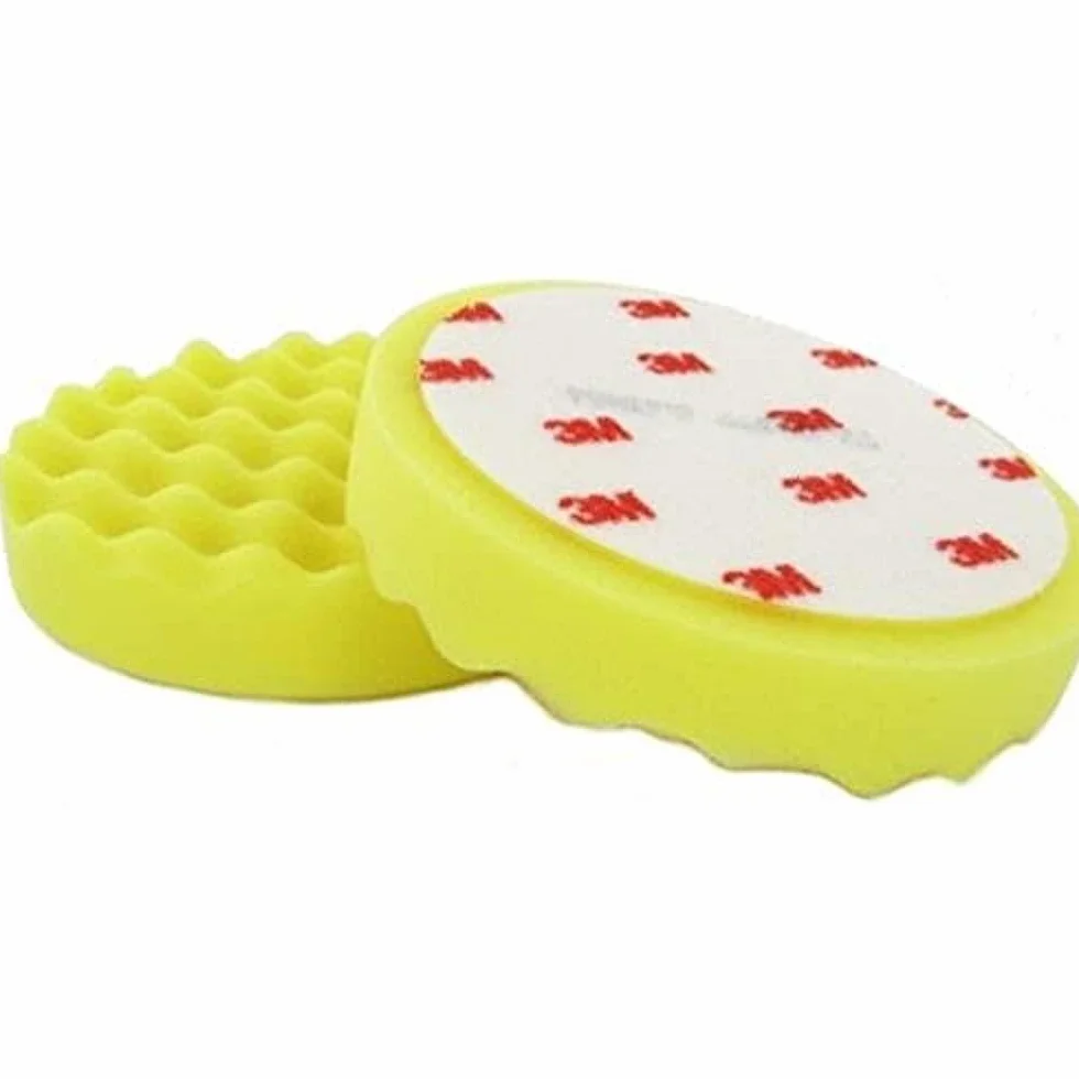 3M 7000032138 Dysk Polerski, Żółty, Średnica 150 mm, 2 Sztuki