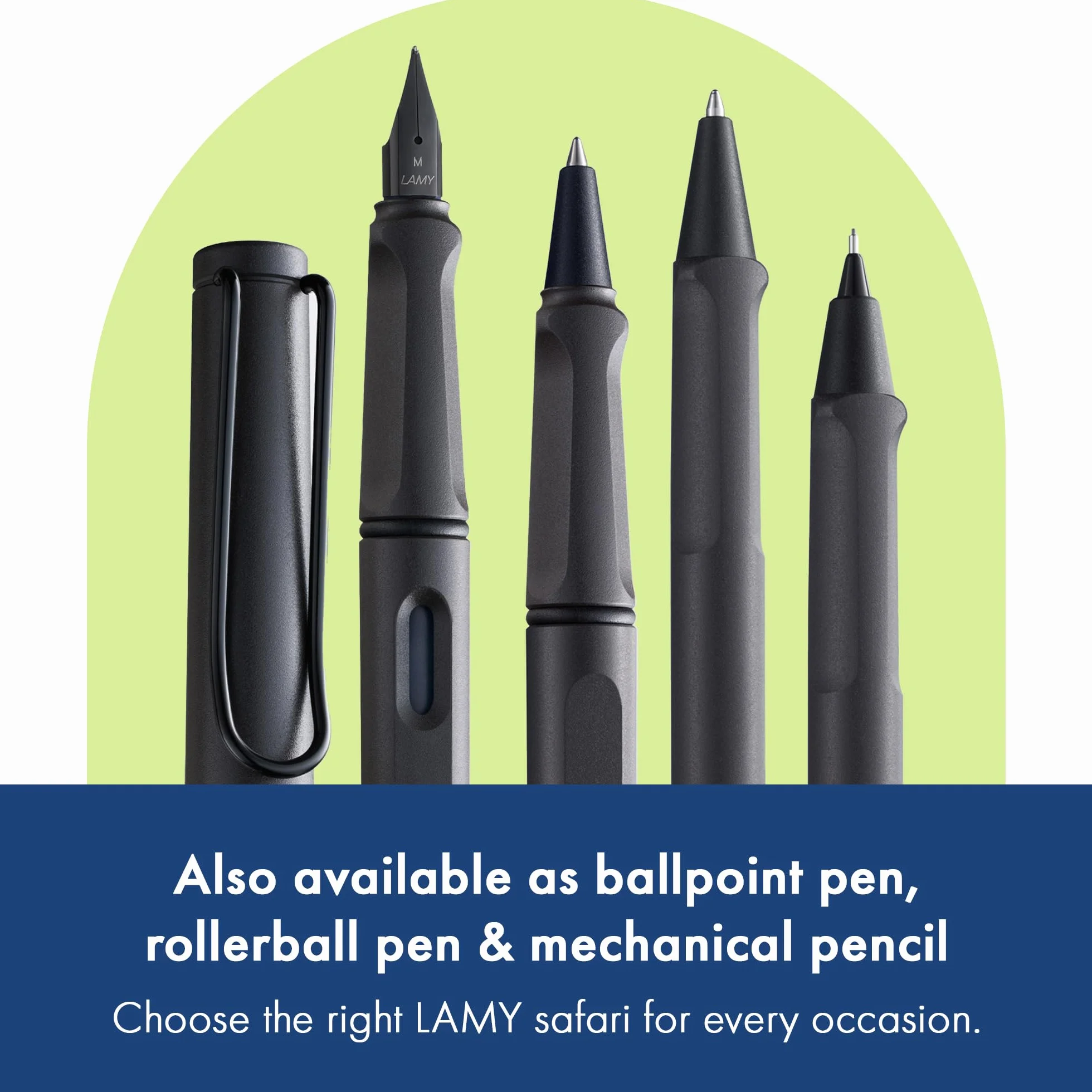 Lamy Safari 017 17 Pióro Wieczne, Czarny, EF