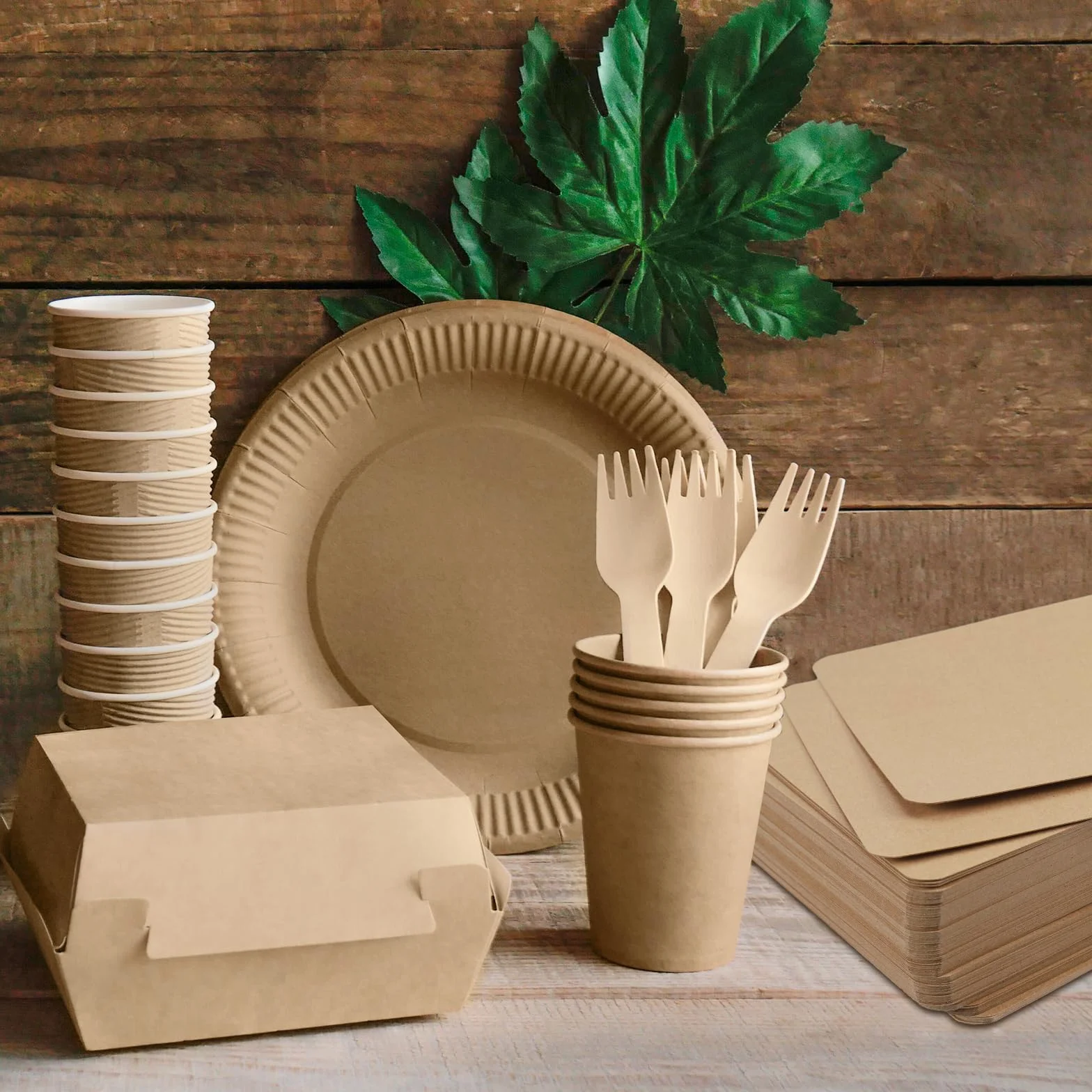 JIANTA Papier Kraft A6 250 g/m² 120 sztuk Brązowy