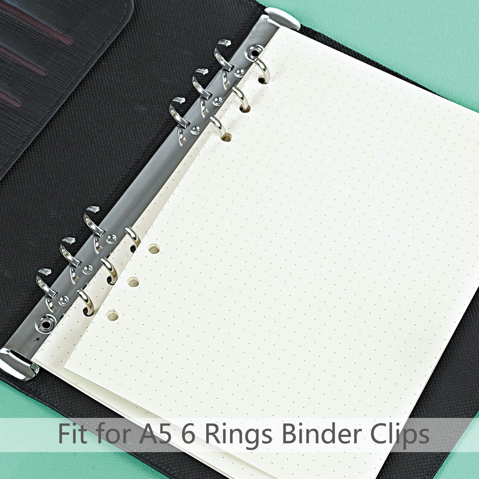 Planner Wkłady z Kropkami Papier A5 6 Otworów Notatnik Bullet Journals 135 Arkuszy