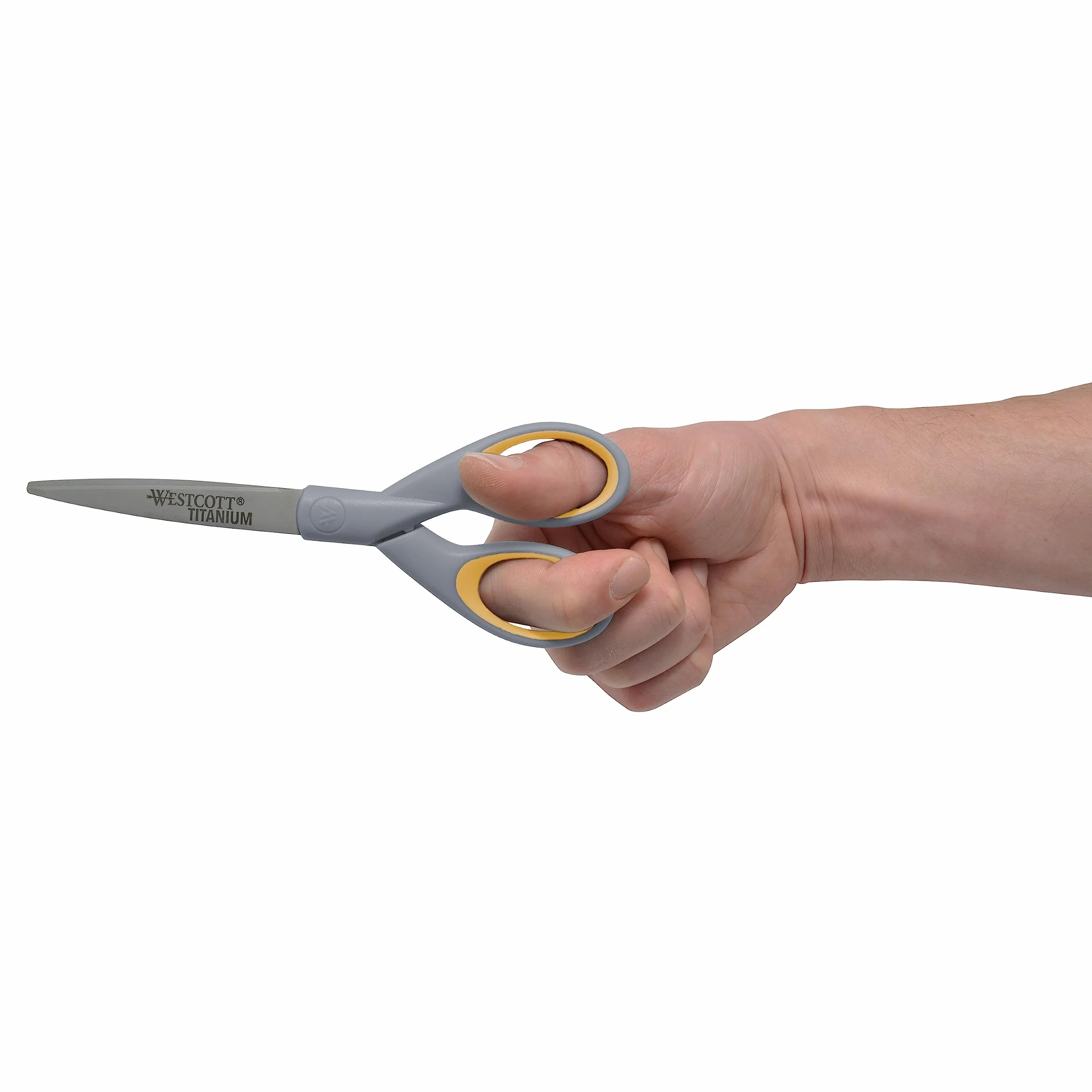 Zestaw 2 nożyczek SUPER Softgrip powlekanych azotkiem tytanu, stal nierdzewna