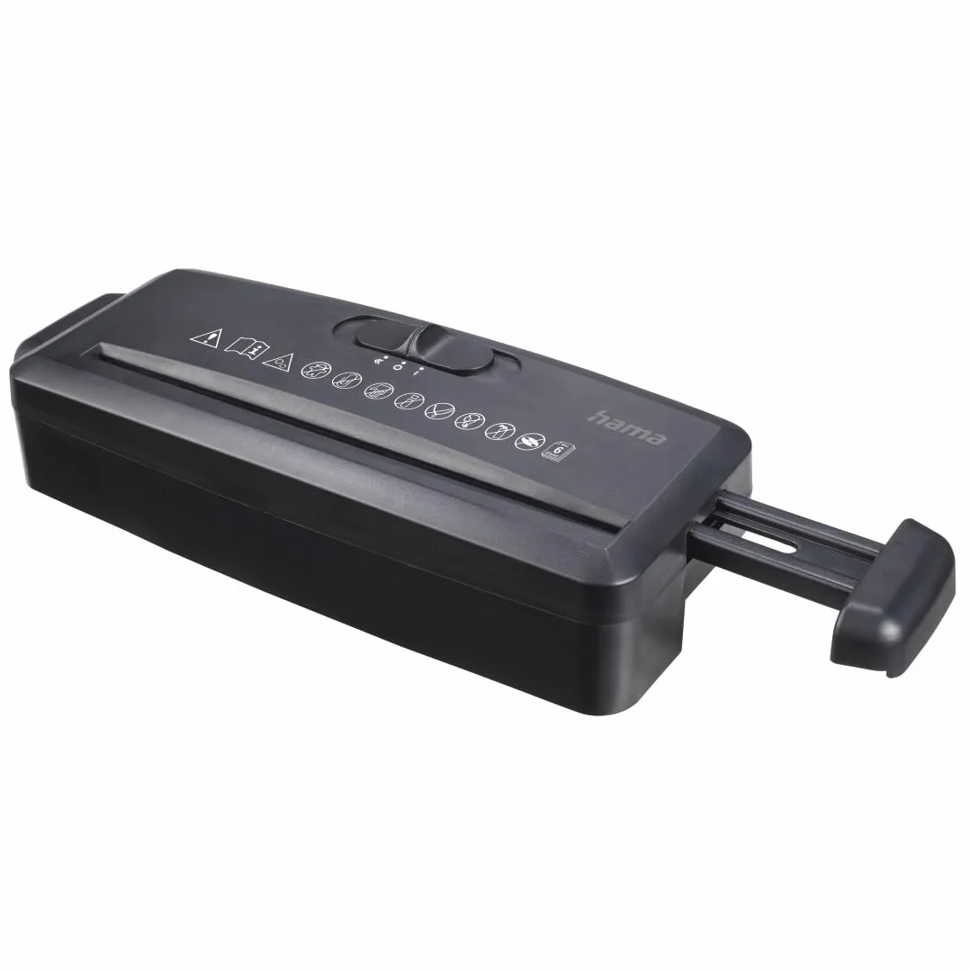 Hama Niszczarka paskowa MINI S6 6 kartek DIN A4 czarna
