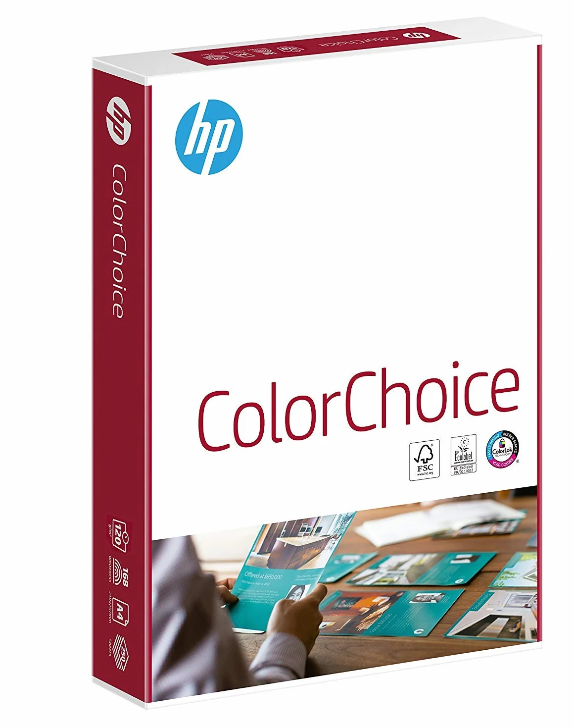 Hp Color Choice HCL0330 Papier do Drukarek, Biały, A4 x 250 sztuk