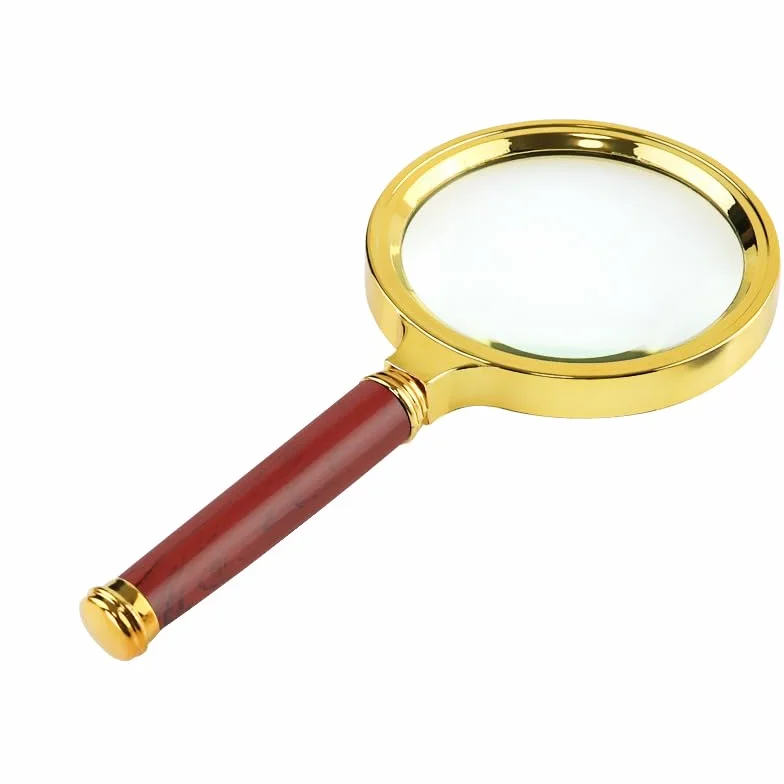 Lupa do czytania 10X powiększenie soczewka 80 mm dla seniorów