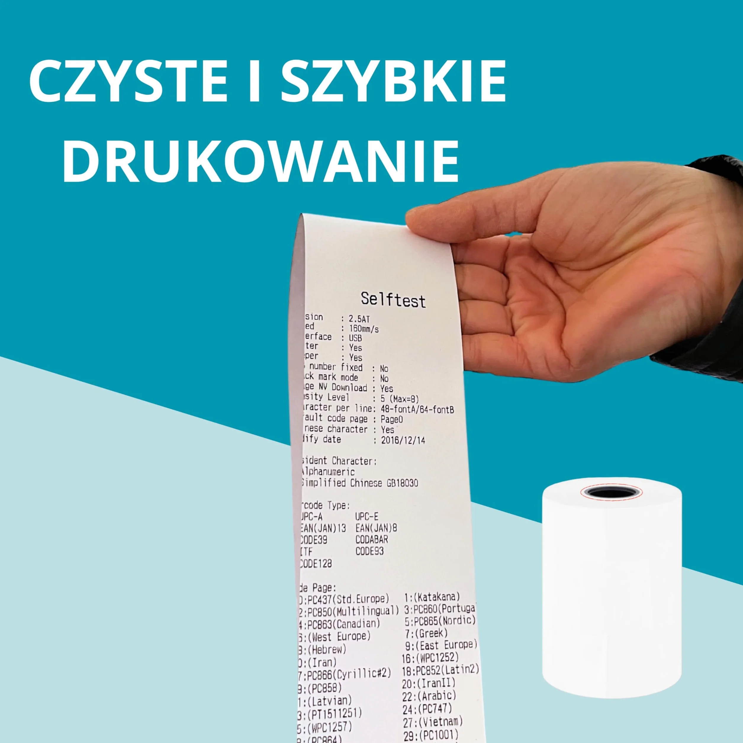 Double Dragon Termiczne rolki do paragonów 57 x 30 mm Wolne od BPA Kompatybilne z SumUp Ingenico PayZone Verifone Clover Zettle 20 rolek