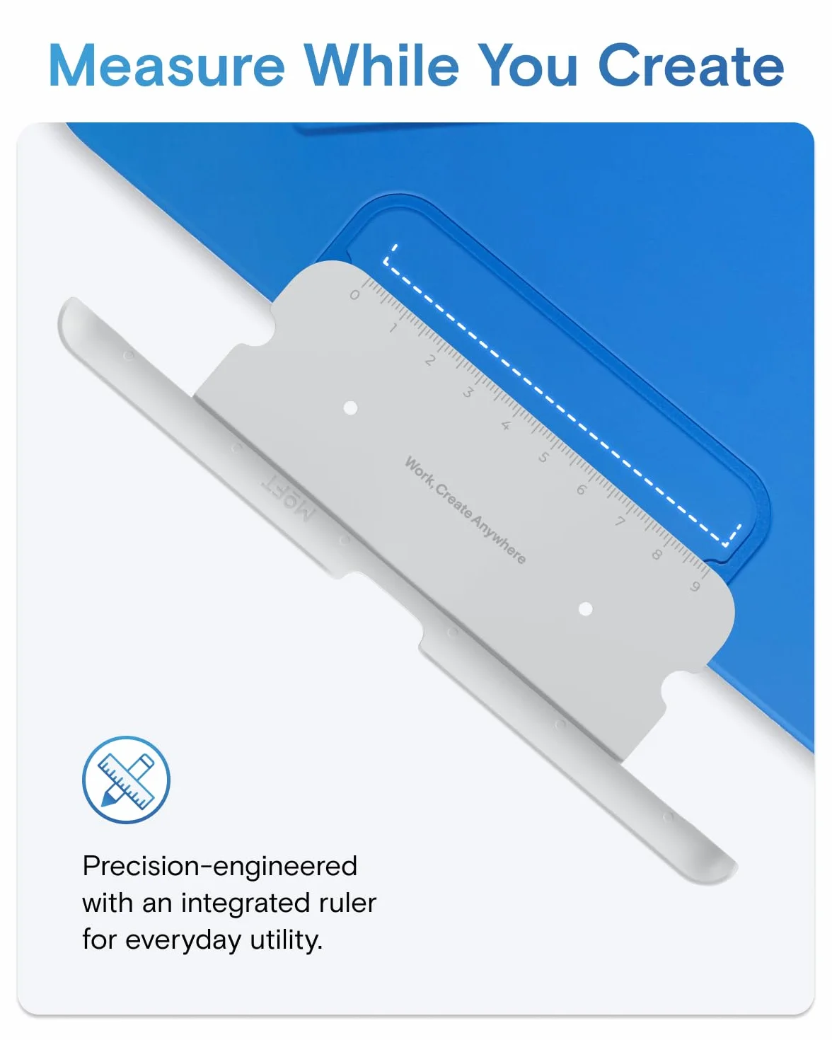 MOFT Uchwyt na długopis kompatybilny z Apple Pencil Pro / 2. generacji / USB-C, biały