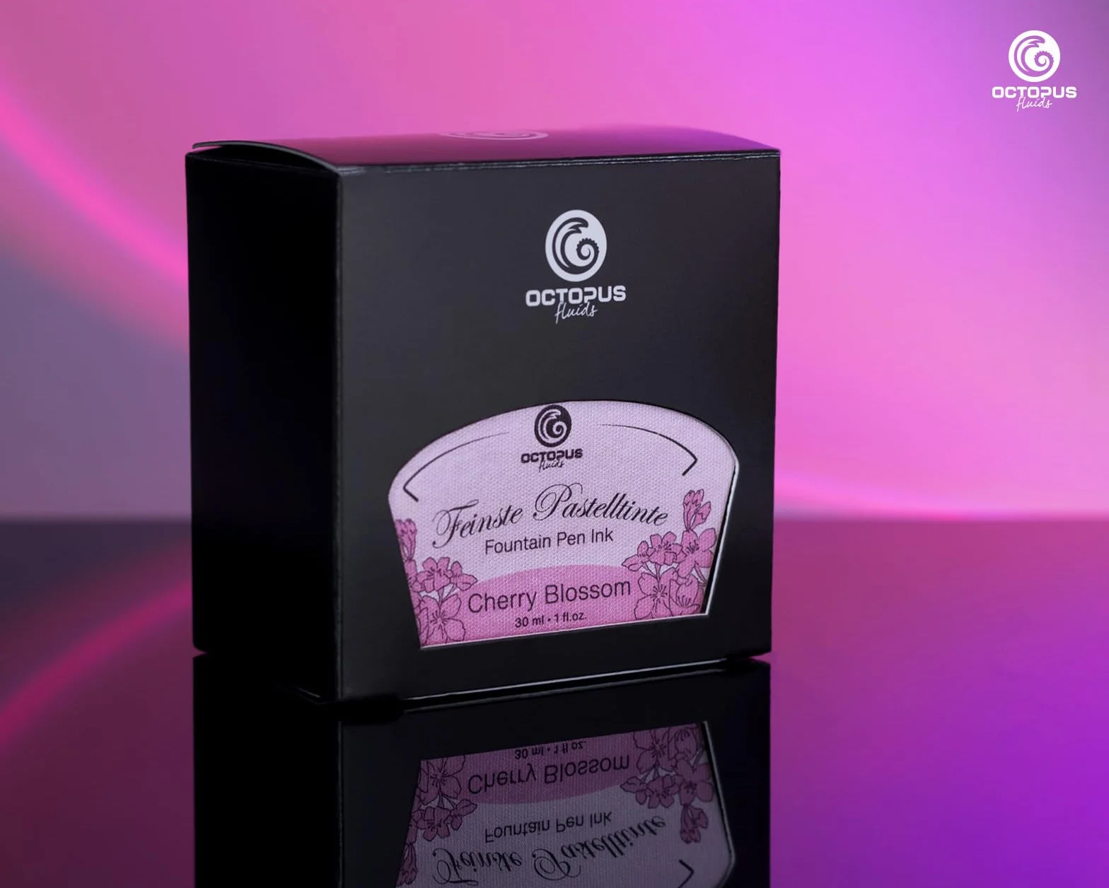 Atrament do piór wiecznych Cherry Blossom 30 ml pastelowy różowy do kaligrafii