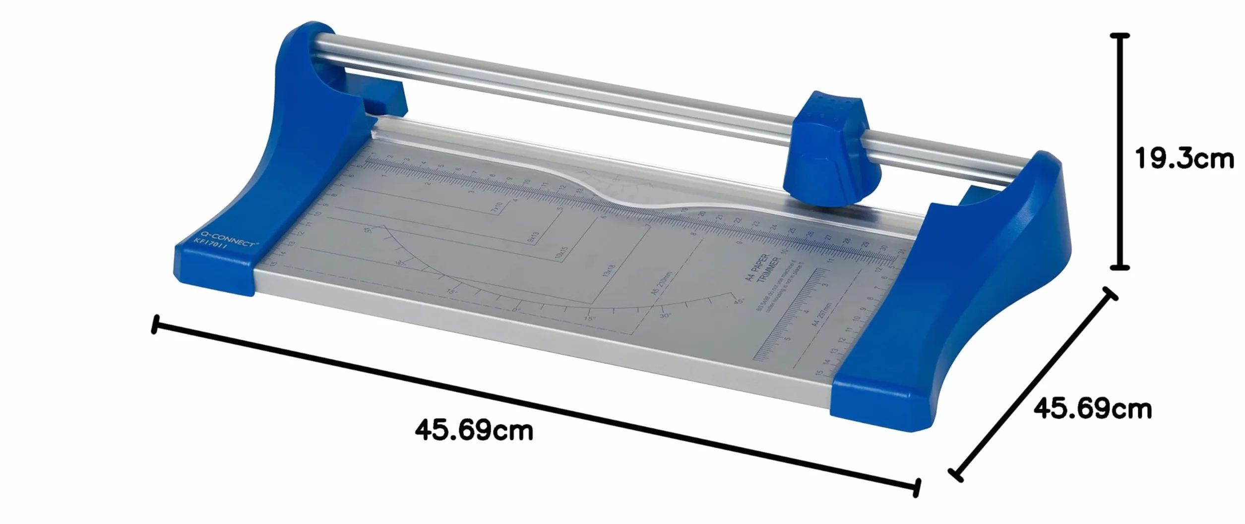 Q-Connect Trymer obrotowy A4 320 mm 10 arkuszy