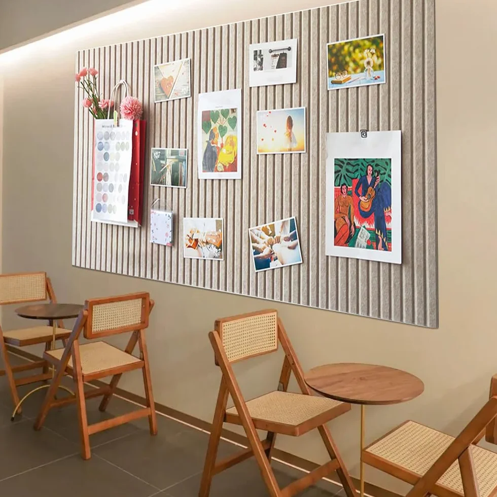 60 x 40 cm duży korkowy blat samoprzylepny do ściany z korka o grubości 0,9 cm, filcowa dekoracyjna tablica z filcu z 35 szpilkami do zdjęć, tablice notatek, reklamy, dekoracja (ciemny wielbłąd