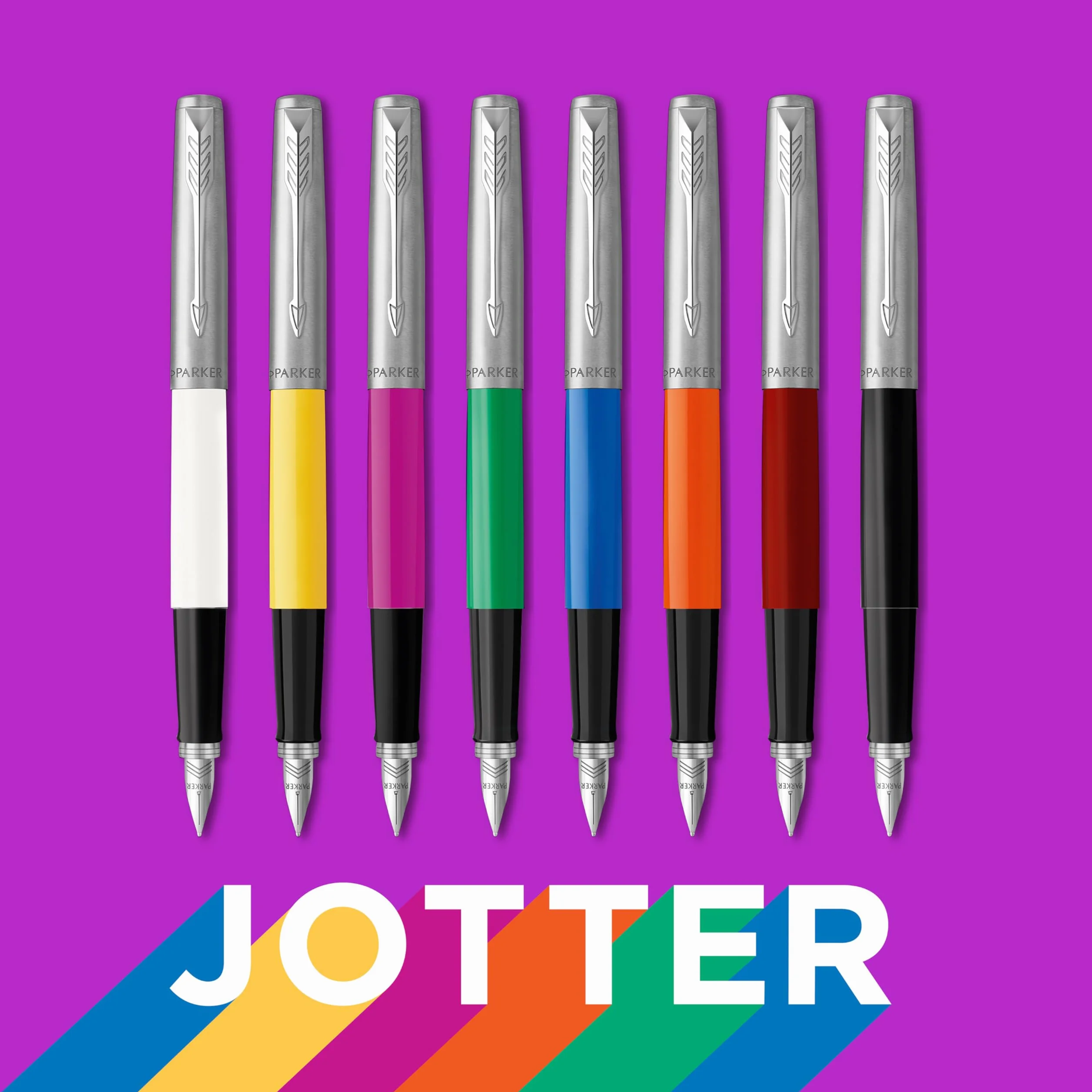 Parker Jotter Originals Wieczne Pióro, Czarny, Niebieski Atrament