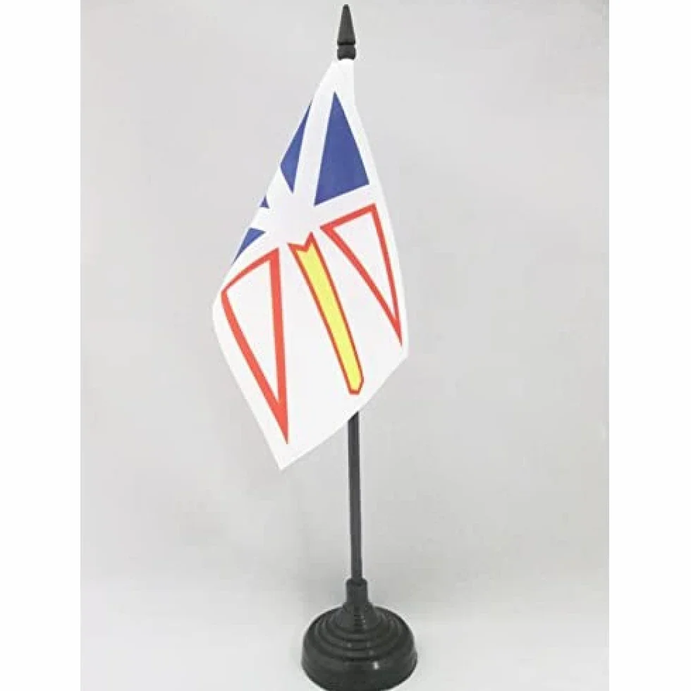 Drapeau de Table Terre-Neuve-et-Labrador, 15cm x 10cm