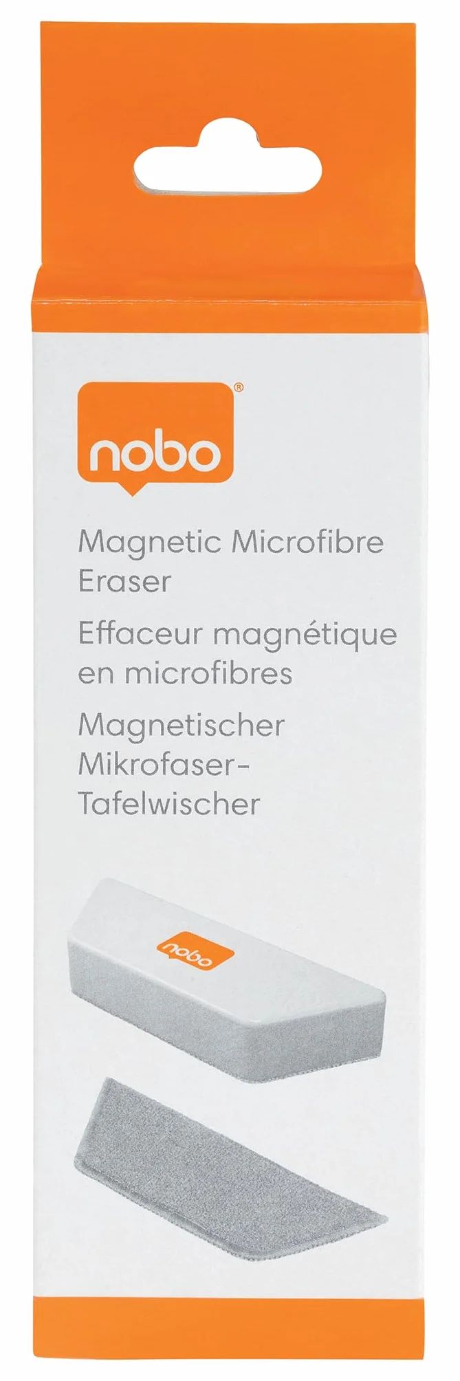 Magnetyczna gumka Nobo z mikrofibry do ścierania tablic