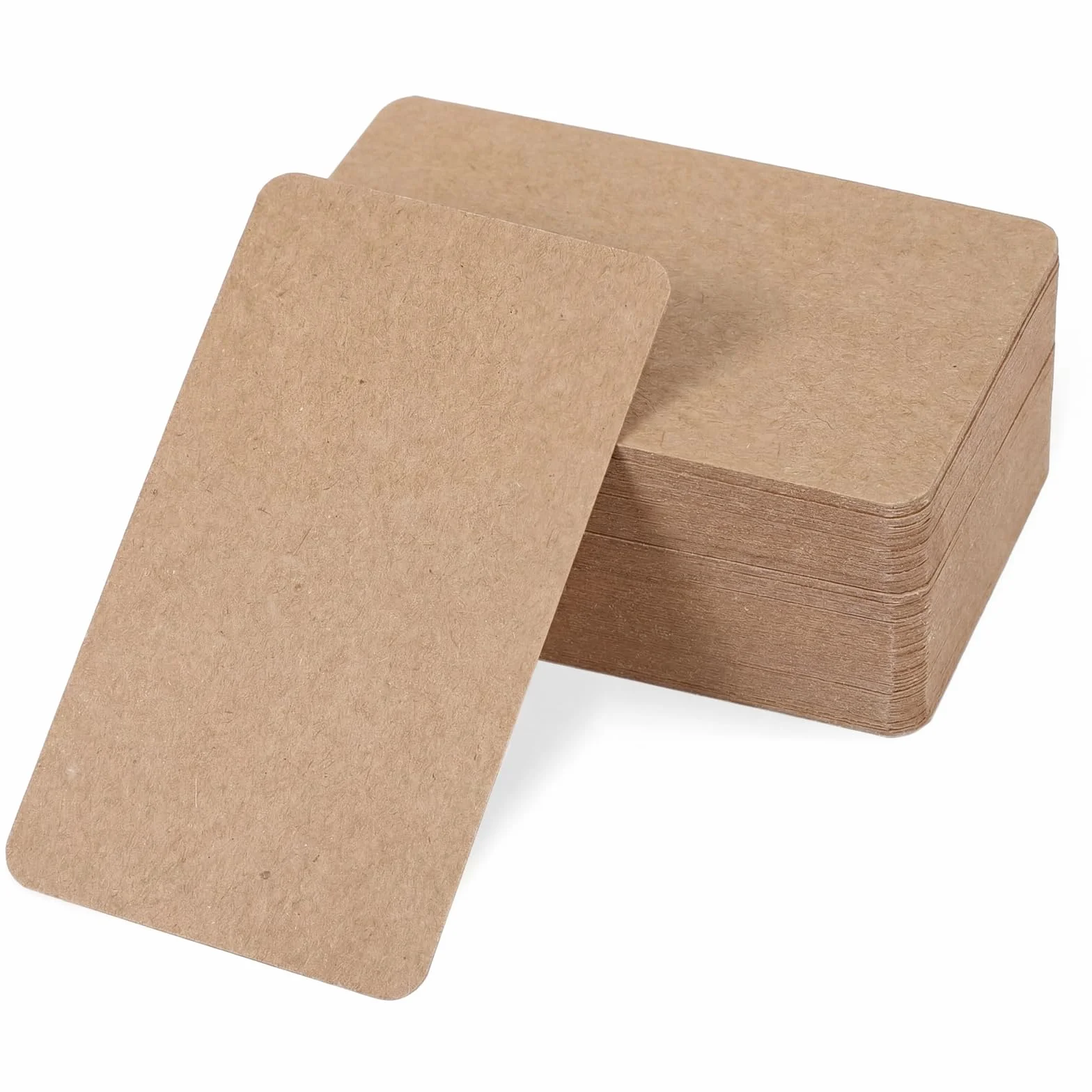 100 sztuk pustych kart, fiszki A6, kartki pocztowe, puste kartki do samodzielnego ozdobienia, wizytówki, papier typu kraft, format A6, do majsterkowania, kart pamięci, karty do gry, słownictwo