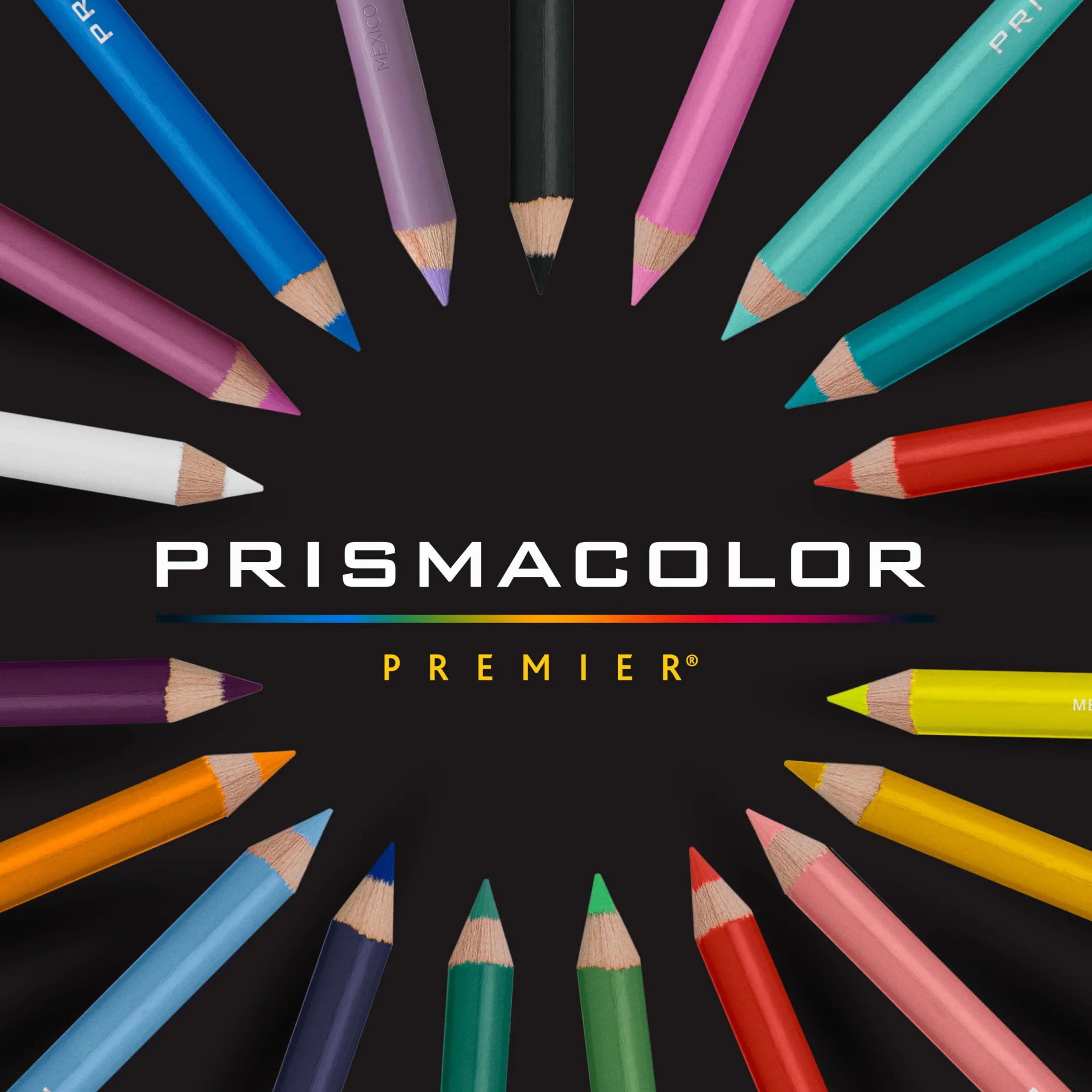 PRISMACOLOR 92885T Premier Kolorowe kredki, miękki rdzeń, 36 sztuk