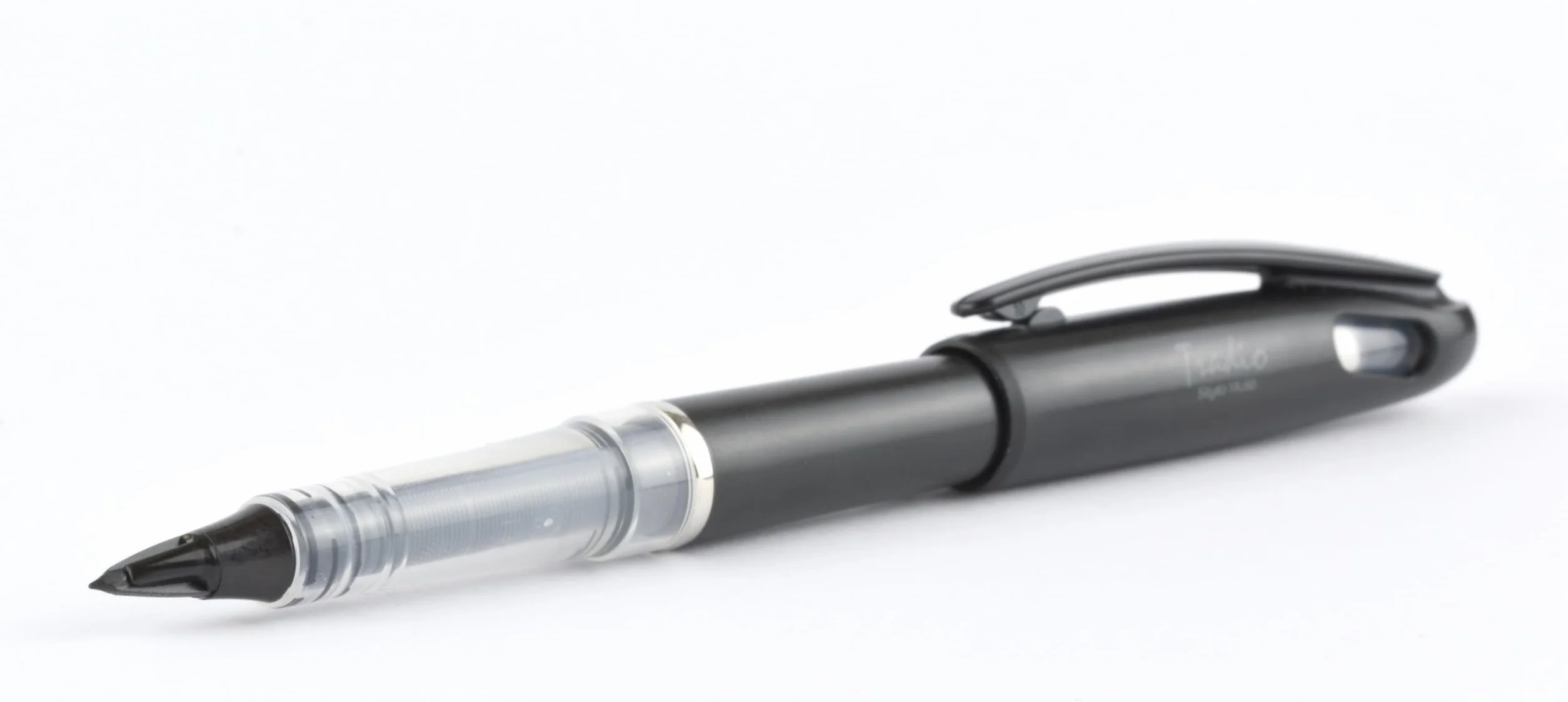 Pentel TRJ50-AO Tradio Style długopis sprężynowy/rysik, kolor czarny
