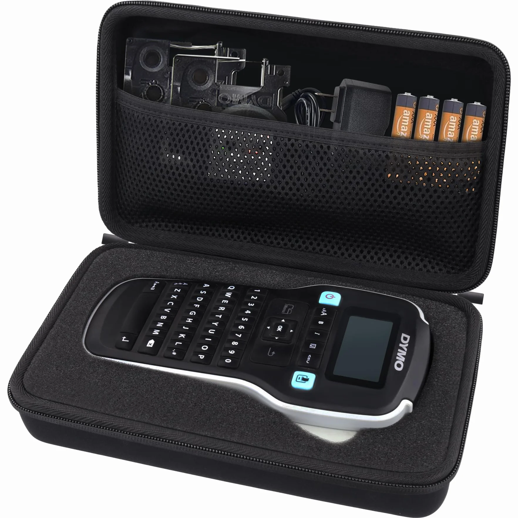co2CREA Storage Carry Travel Hard Case do DYMO Label Manager 160/280 Handheld Label Maker Qwerty Keyboard (tylko etui)