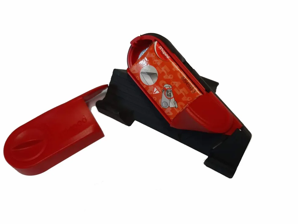 Maped MatCutter 45° narzędzie tnące z 5 ostrzami czerwony czarny