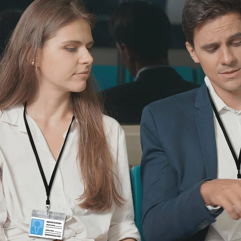 Smycze etui na karty na szyję 100 szt. pasek na szyję ochrona szyi personel smycz na kartę spersonalizowana smycz klucze student pielęgniarka smycz NHS uchwyt na dowód osobisty smycz personel