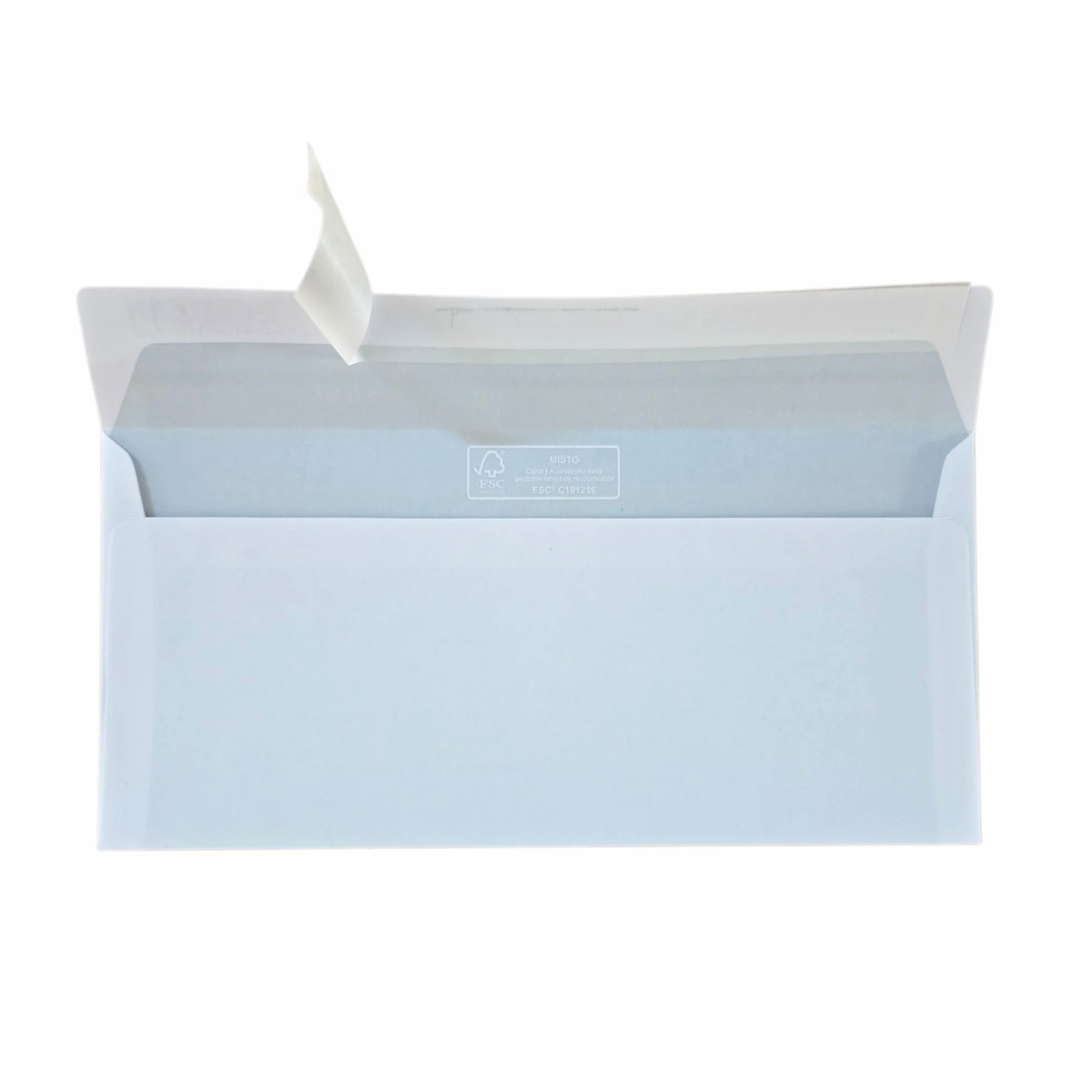 ARKRAFT 100 kopert na listy z oknem Rozmiar 11 x 23 cm DL Papier FSC (100)