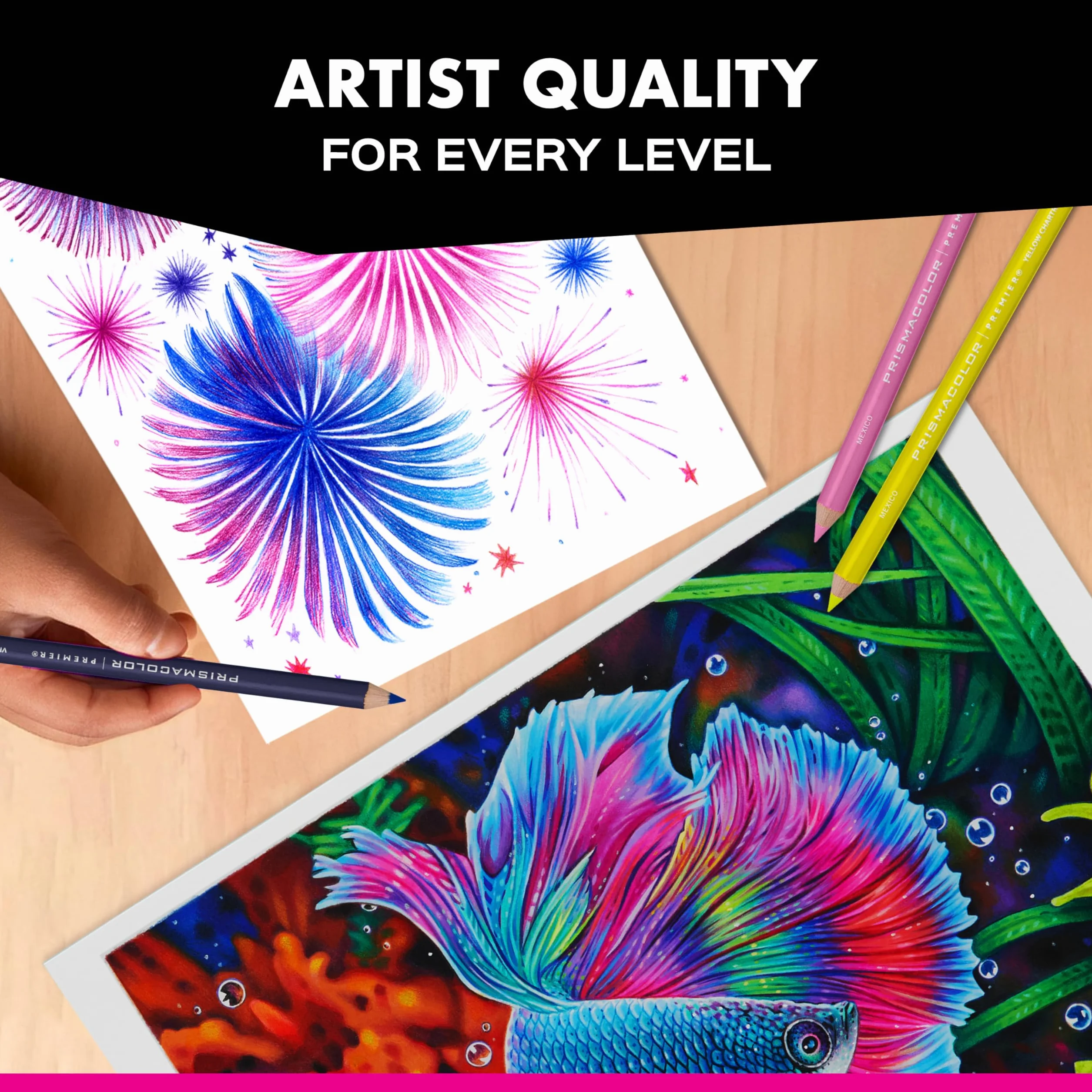 PRISMACOLOR 92885T Premier Kolorowe kredki, miękki rdzeń, 36 sztuk