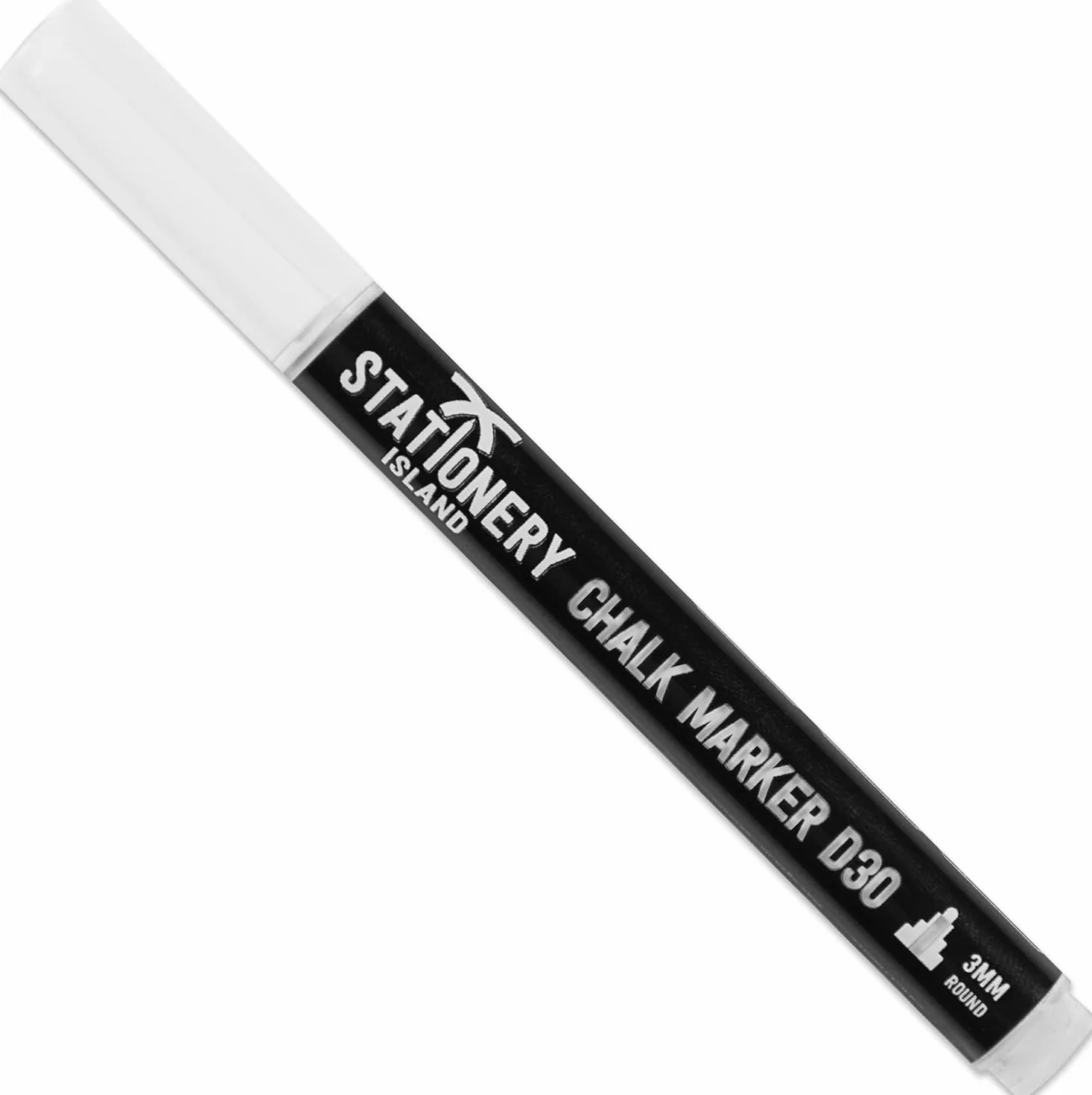 Stationery Island Długopis kredowy markery kredowe sucho wycieranie 3mm 1 opakowanie