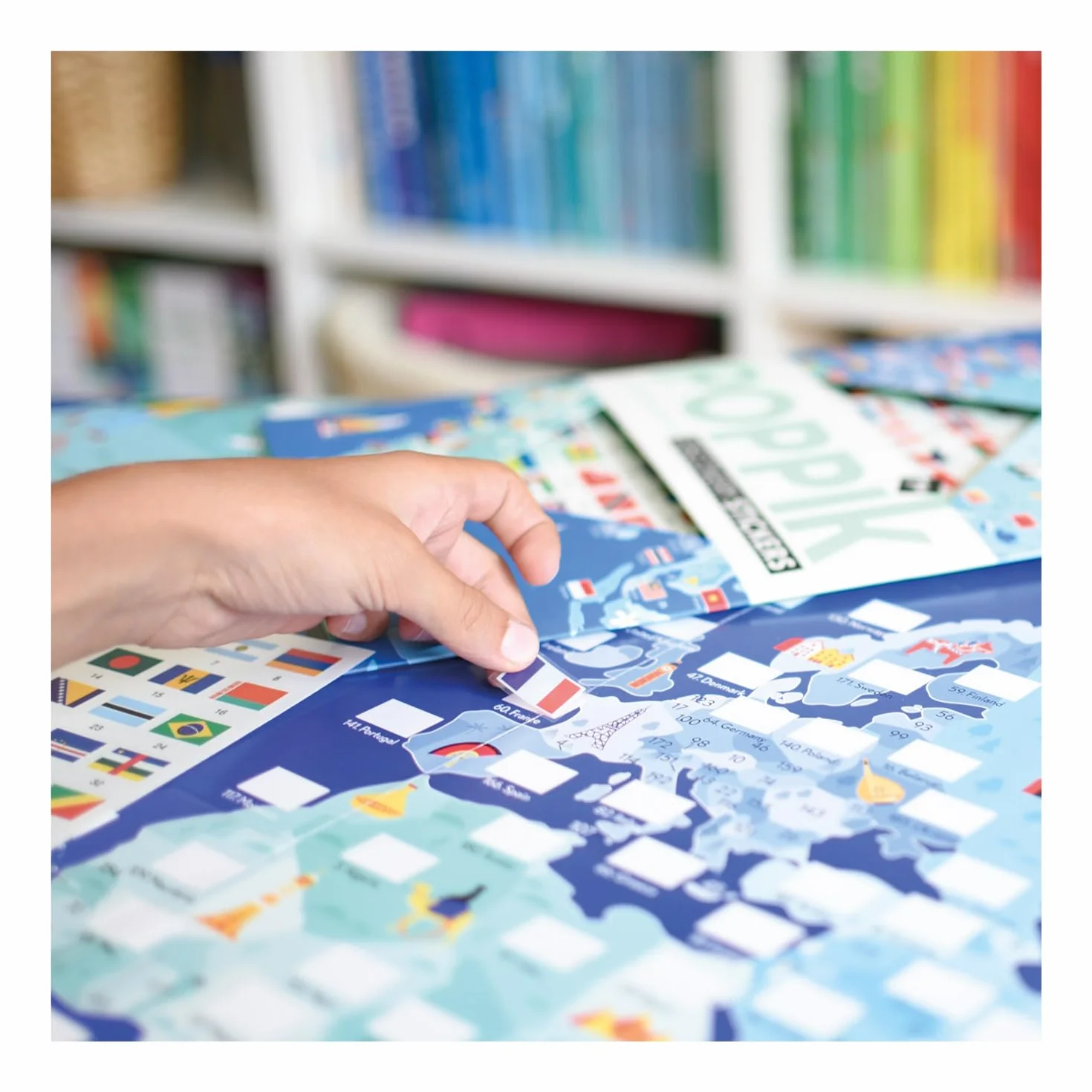 POPPIK - Lernposter & Sticker Flaggen der Welt