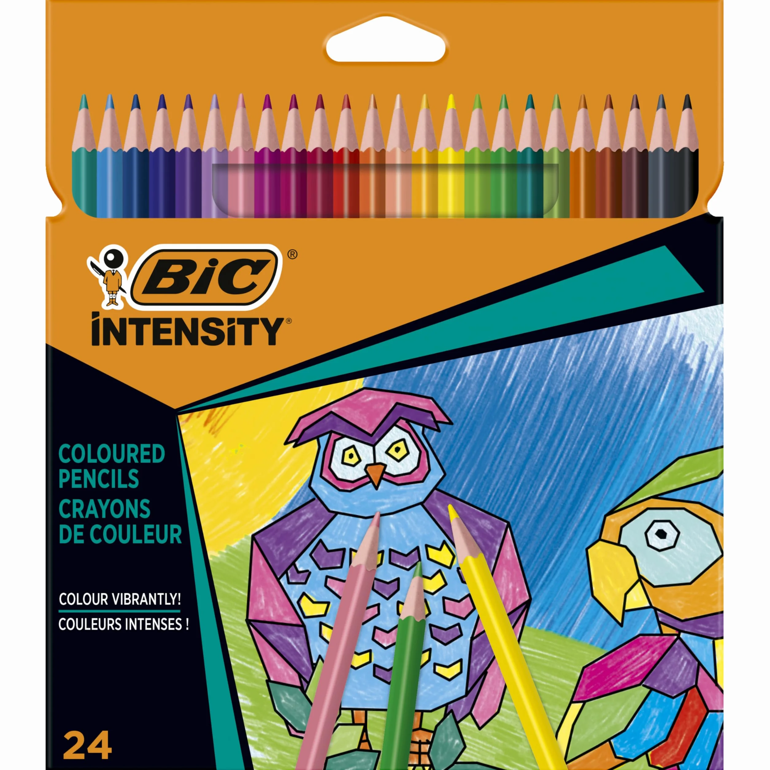 BIC Intensity Up Kredki ołówowe Pudełko 24szt