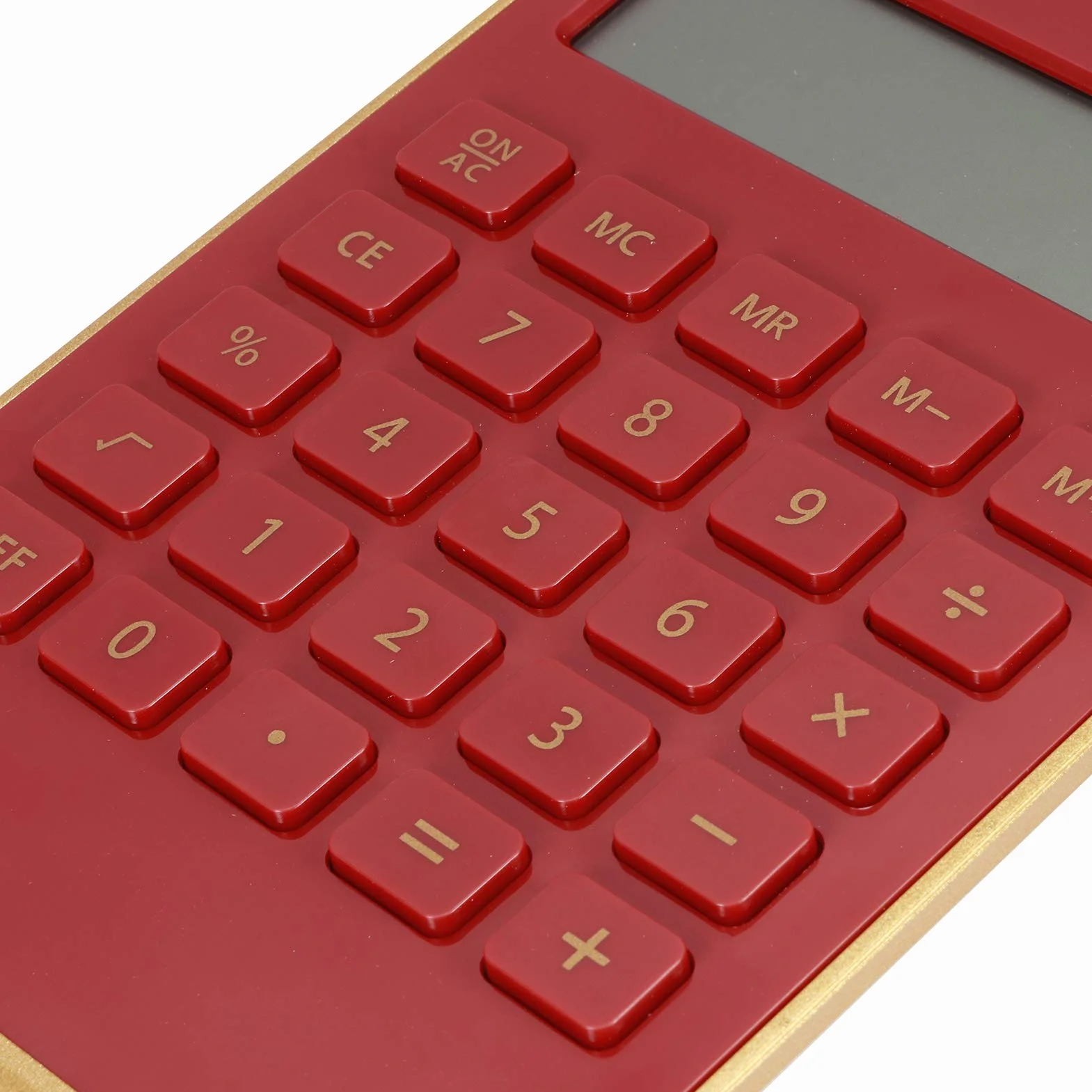Kalkulator Słoneczny 10-cyfrowy z Dużymi Przyciskami LCD na Biurko